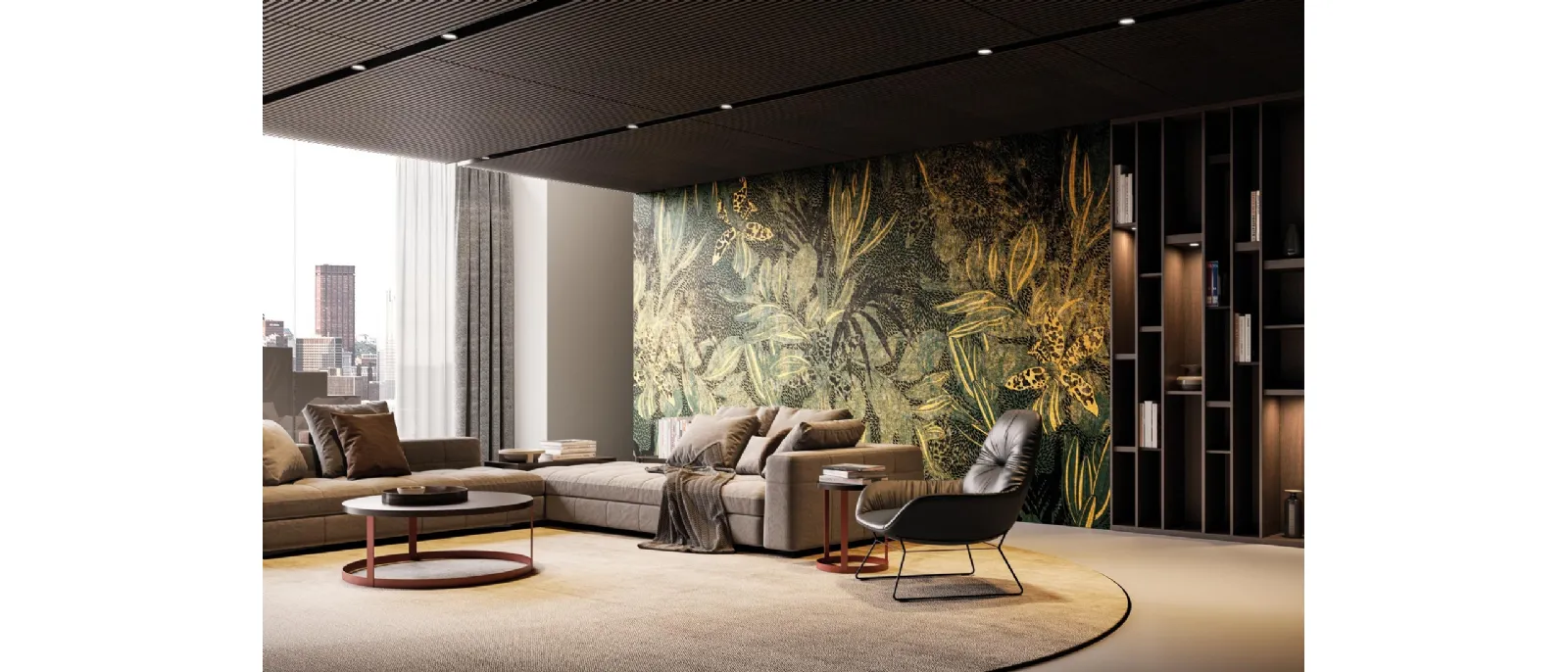 Carta da parati Chanel di Instabilelab