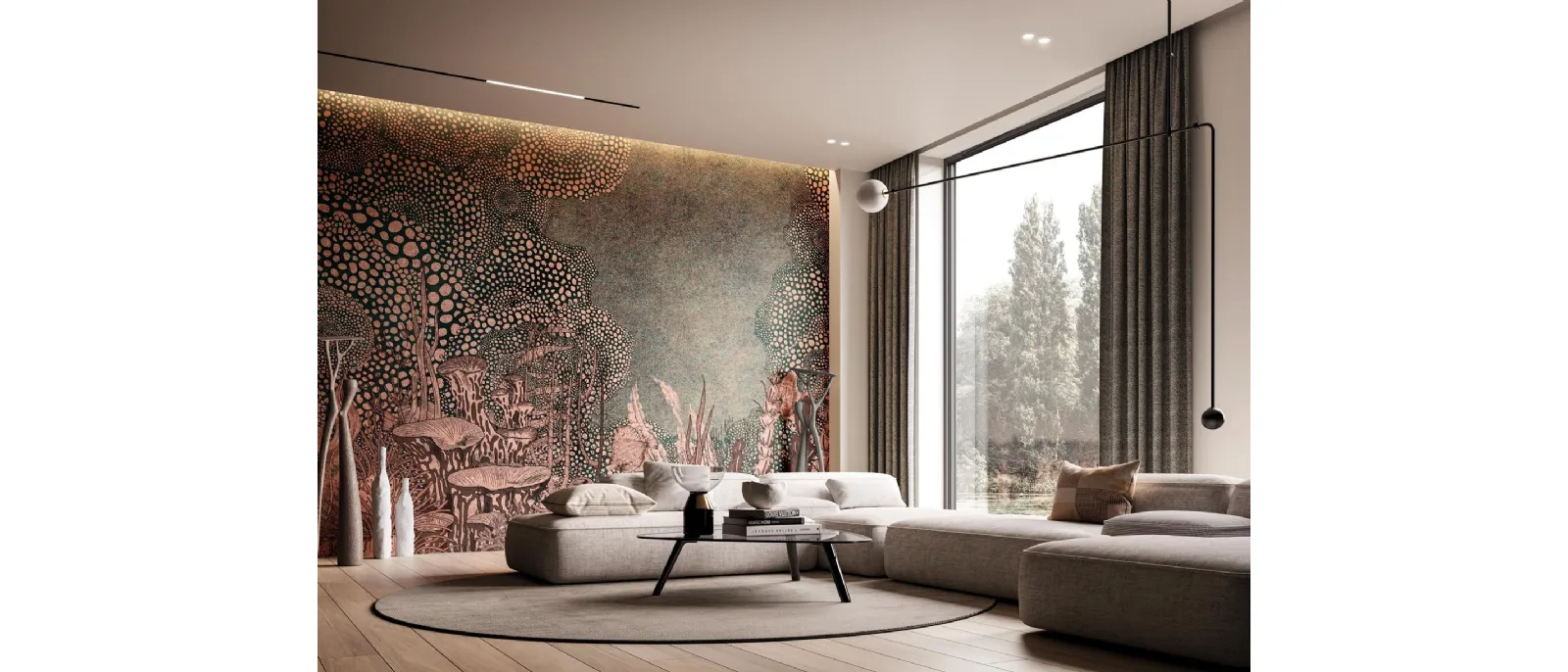 Carta da parati Marigold Instabilelab