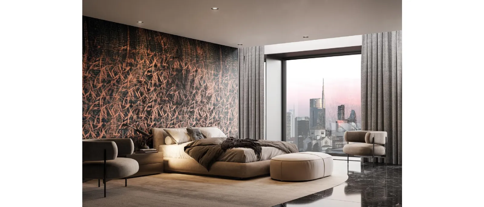 Carta da parati Zoe Instabilelab