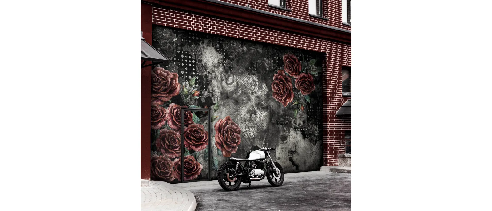 Carta da parati La Santa di Instabilelab