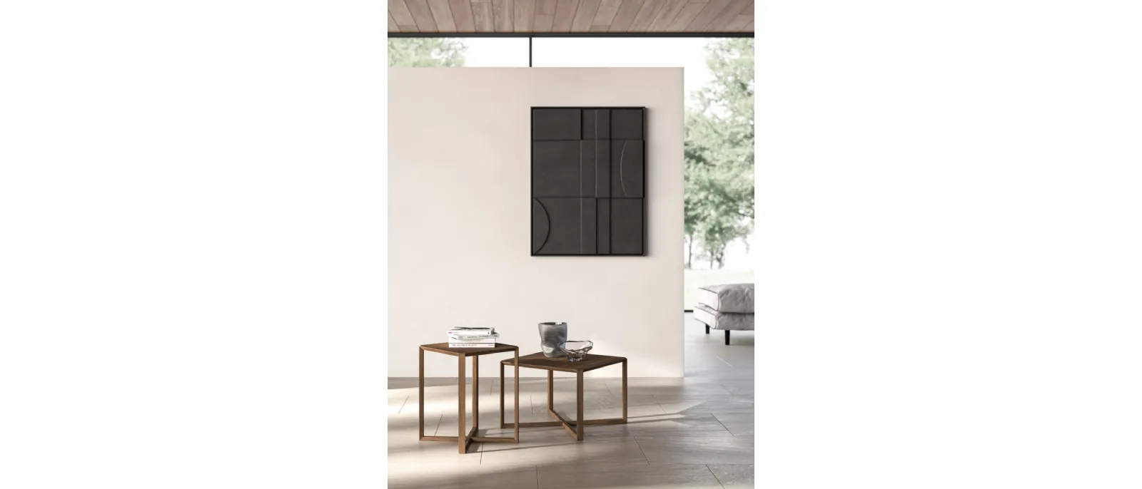 Tavolino Agatea quadrato di Orme