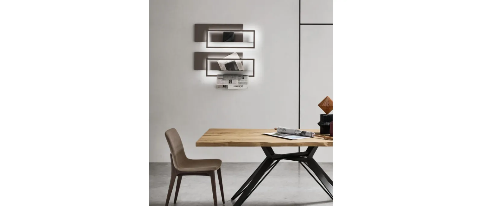 Mensola di design Lux di Maronese