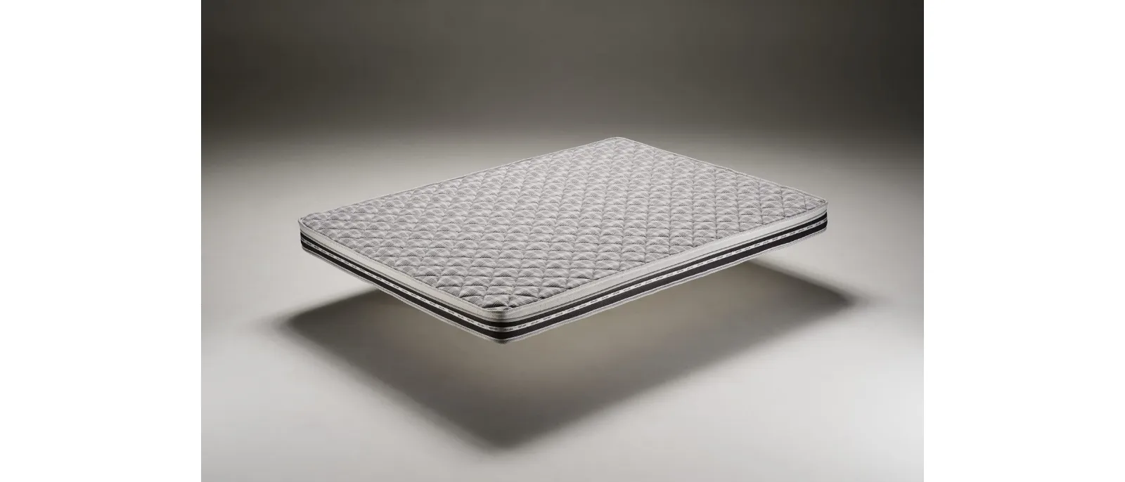 Materasso ergonomico in poliuretano con aggiunta di Memory Foam sul lato superiore Luxury Memory H13 di Family Bedding