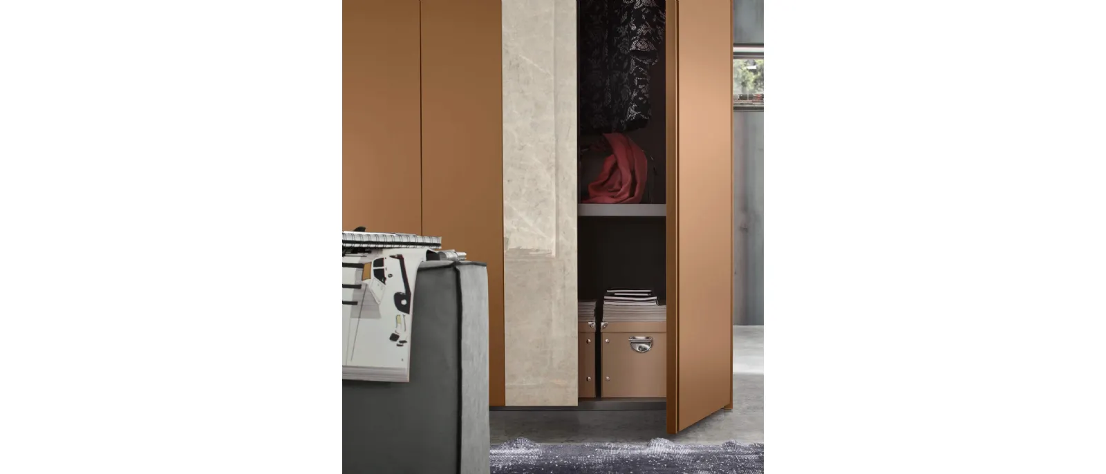 Armadio con anta battente Step Decor di Maronese