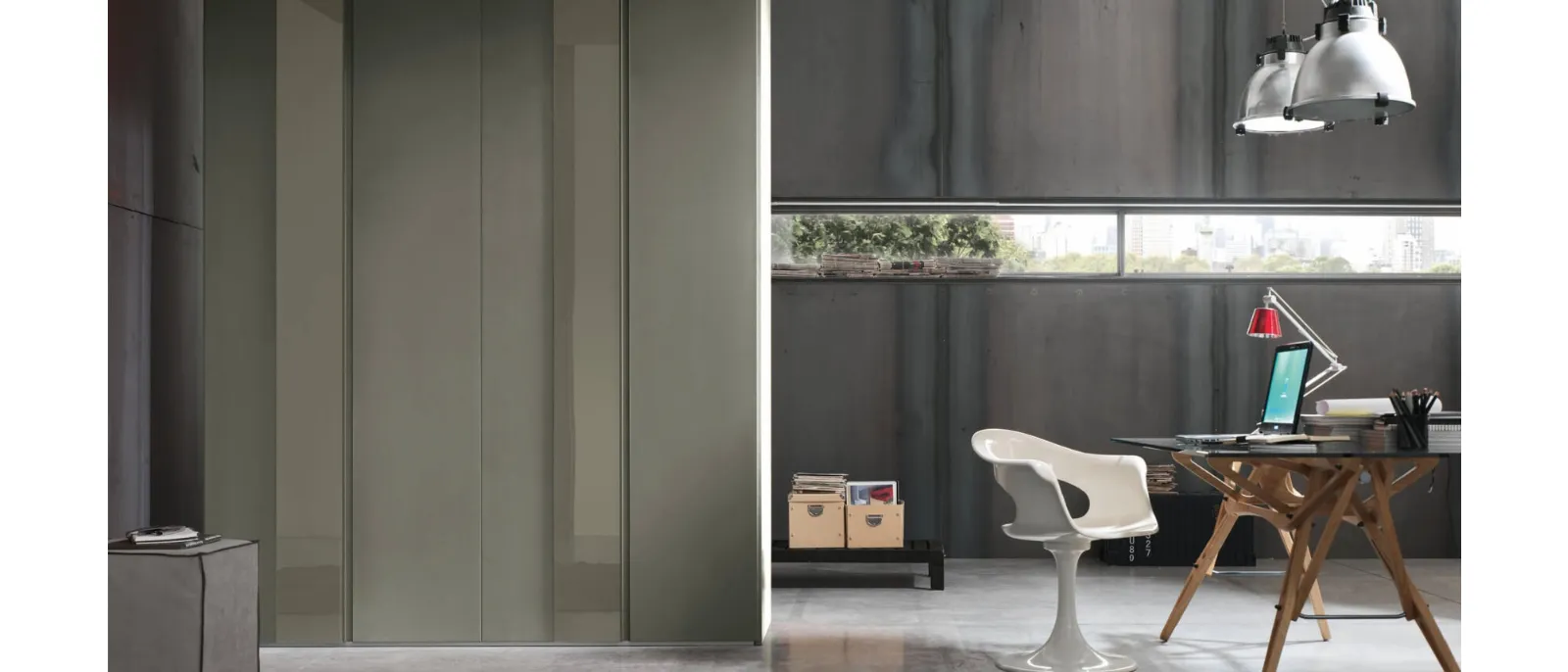 Armadio con anta battente Step Decor di Maronese