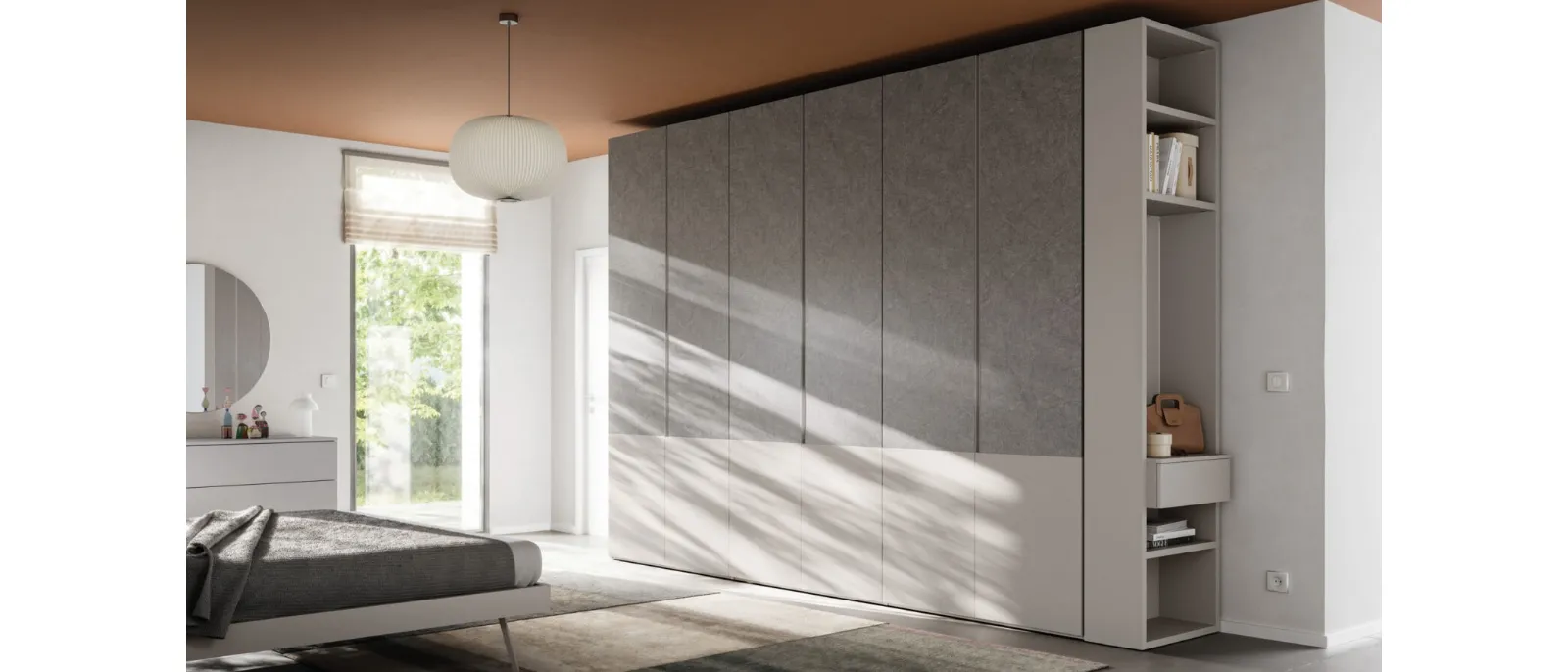 Armadio ad ante battenti Tratto Up 32 di Orme