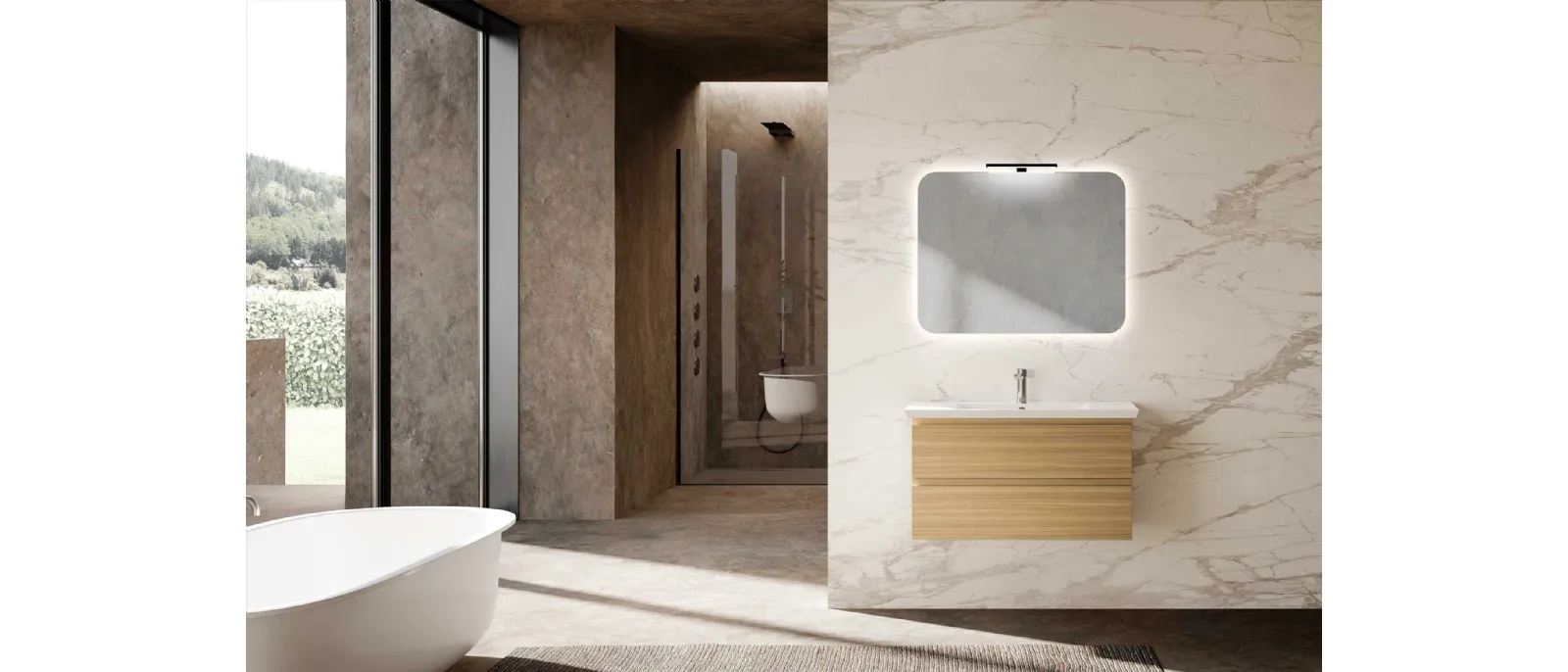 Mobile da Bagno Block System Tak C36 di Baxar