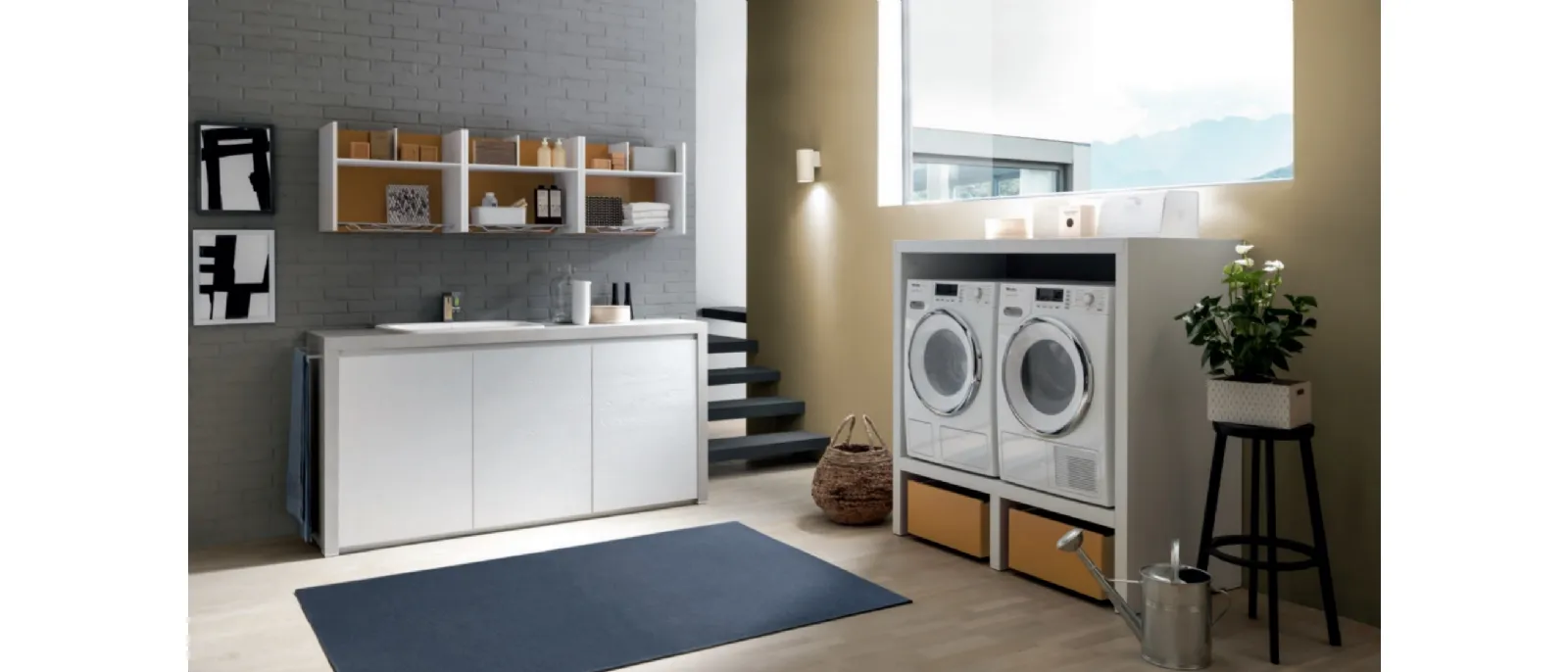 Mobile da lavanderia Laundry System C033 di Baxar