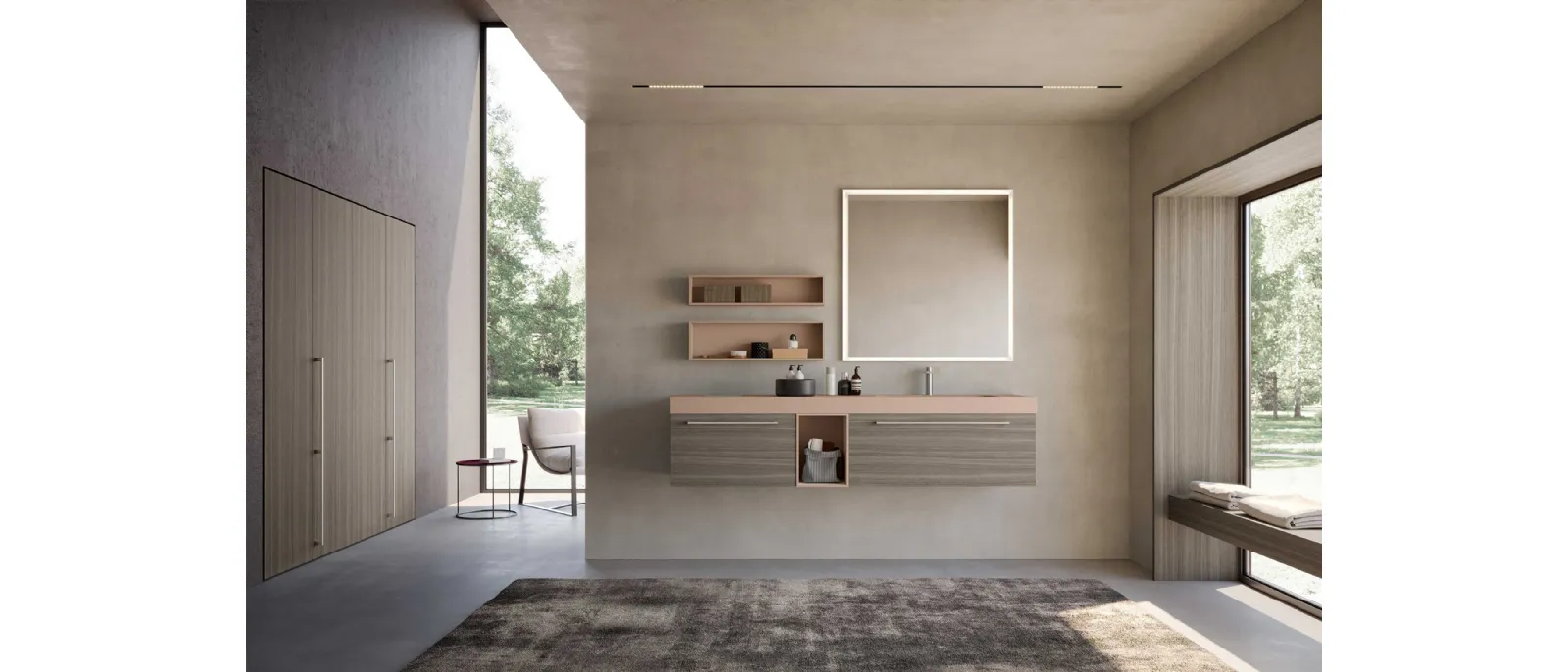 Mobile da Bagno M System 034 di Baxar