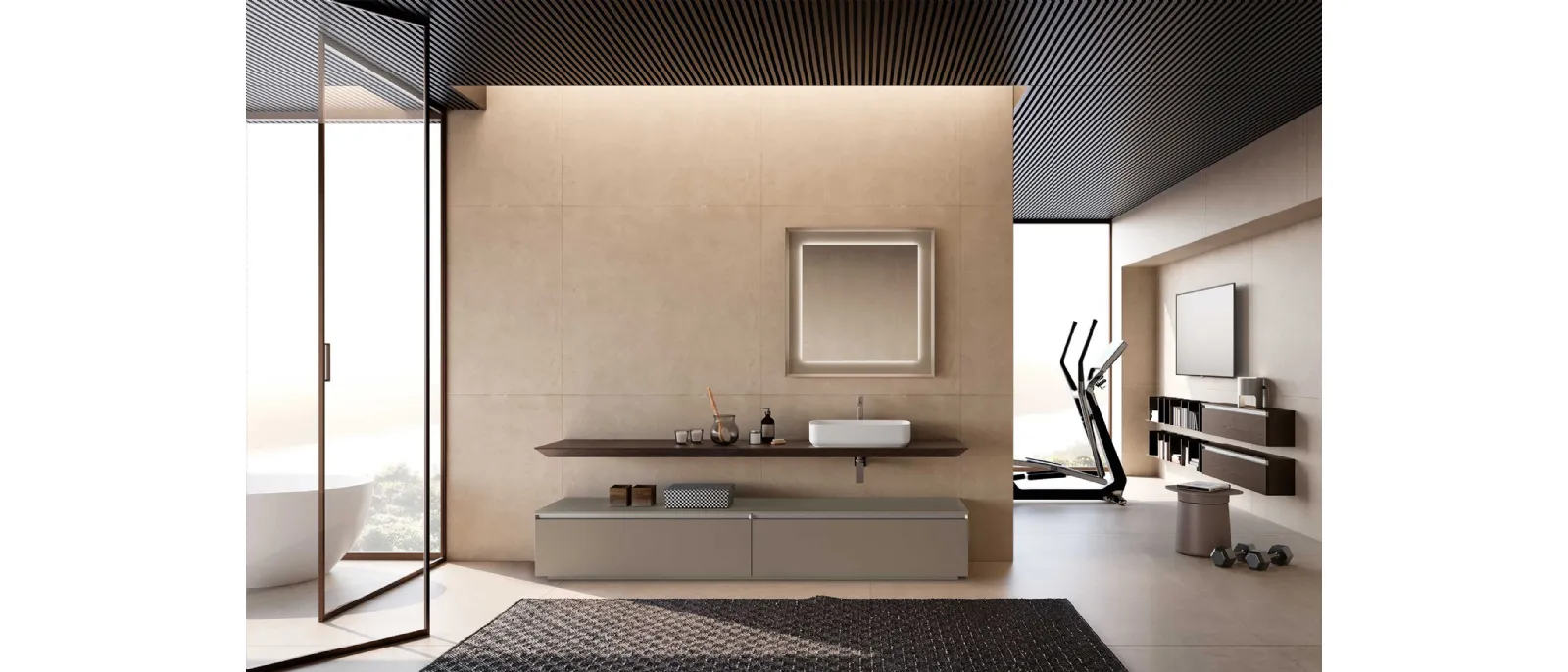 Mobile da Bagno M1 System 132 di Baxar