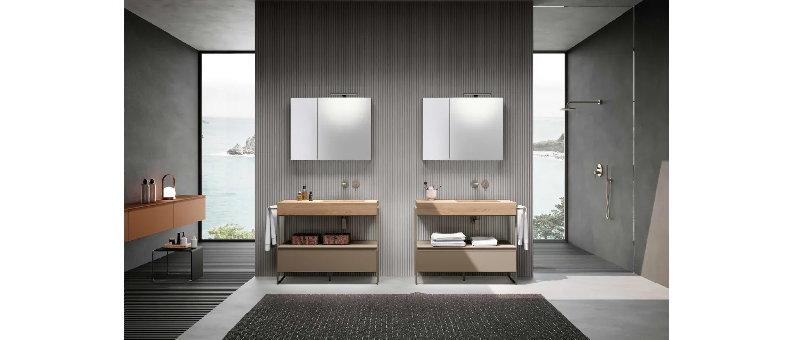 Mobile da Bagno M1 System 135 di Baxar