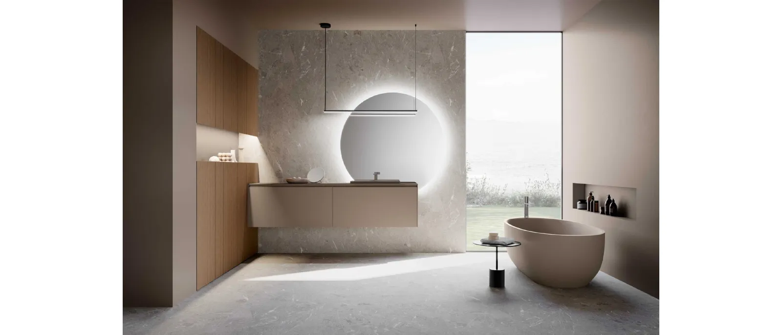 Mobile da Bagno sospeso M2 System 231 di Baxar