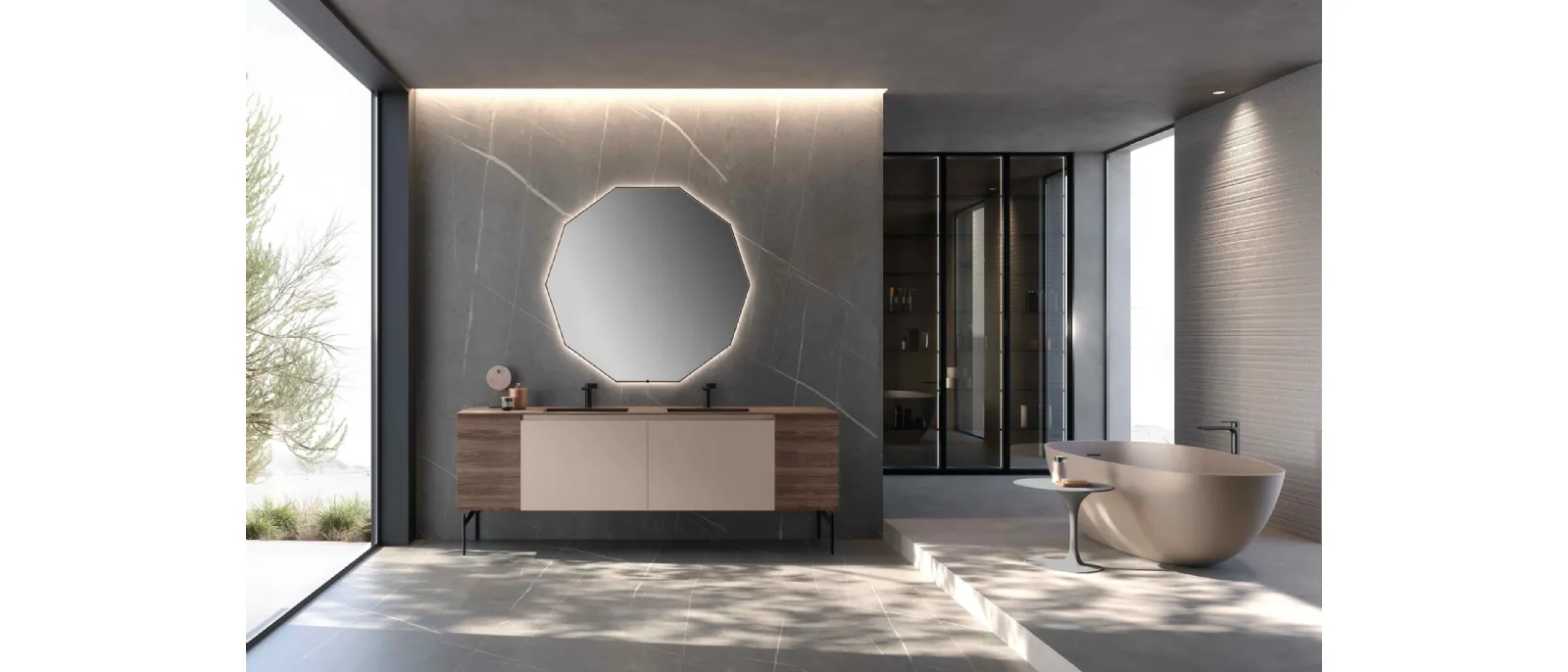 Mobile da Bagno M2 System 247 di Baxar