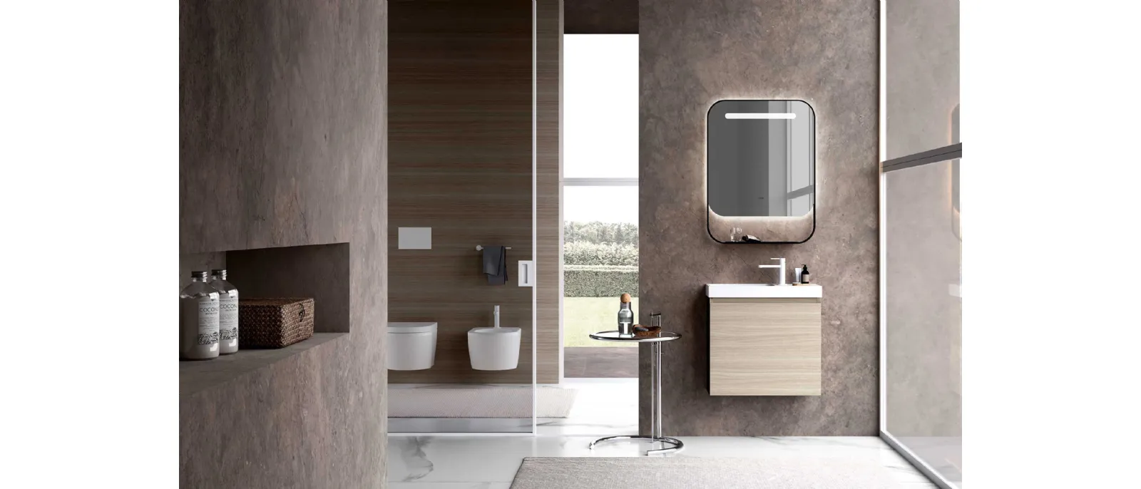 Mobile da Bagno sospeso M3 System 314 di Baxar