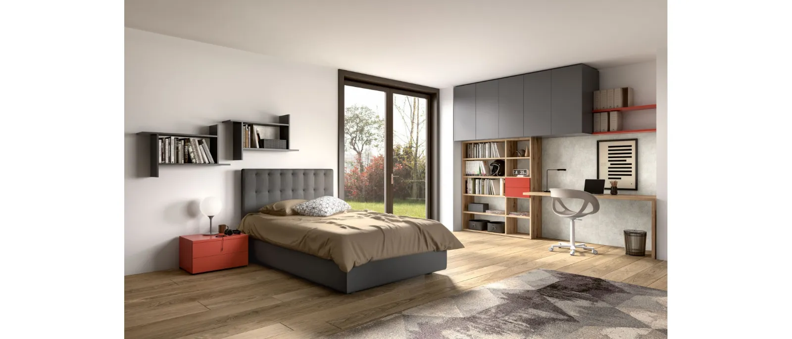 Cameretta per ragazzi Room 102 di Zg Mobili