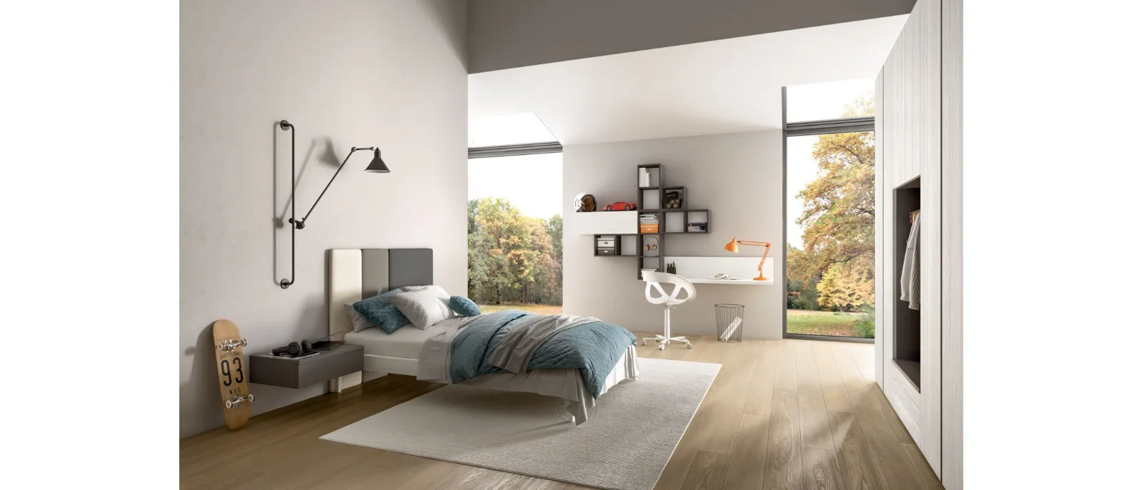 Cameretta per ragazzi Room 103 di Zg Mobili