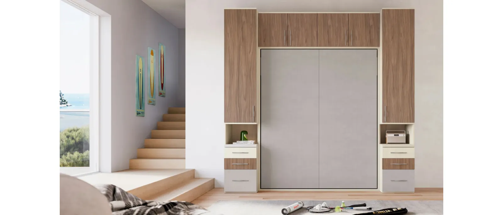 Cameretta salvaspazio SMART Junior 48 di San Martino Mobili