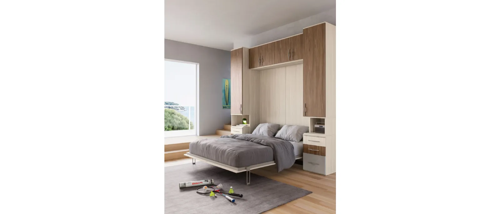 Cameretta salvaspazio SMART Junior 48 di San Martino Mobili