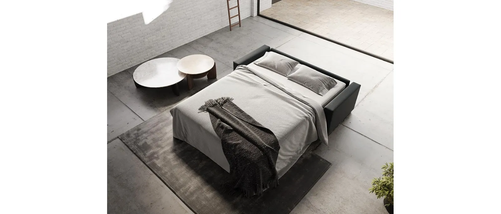 Divano letto Midnight di Divaletti Home