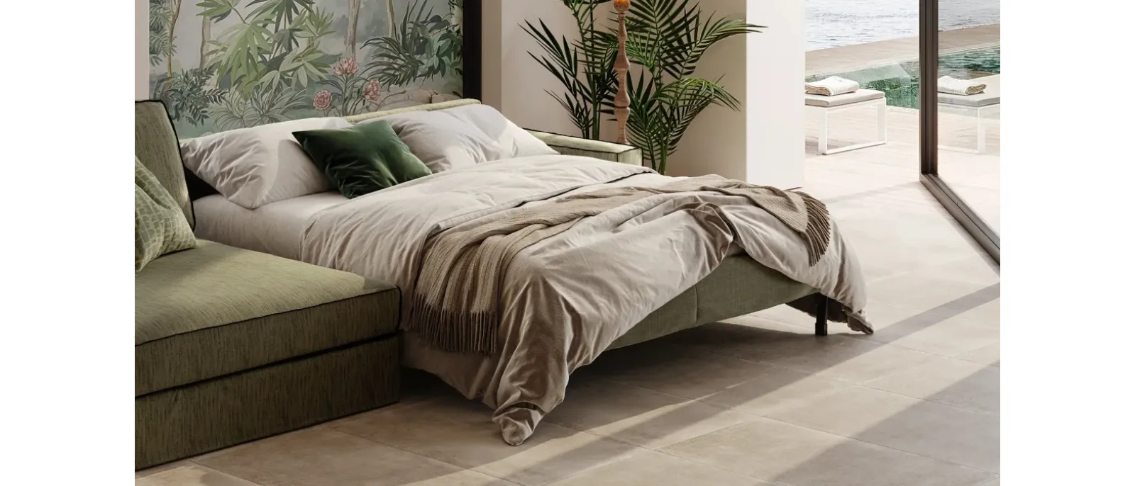 Divano Letto Morgan Shabby di Family Bedding