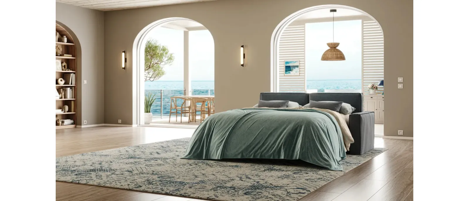 Divano Letto Morgan Shabby di Family Bedding
