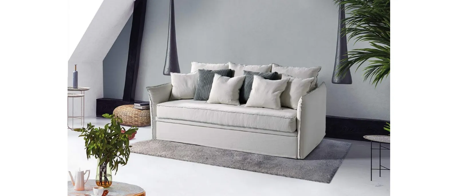 Divano Letto lineare Tulip di Family Bedding