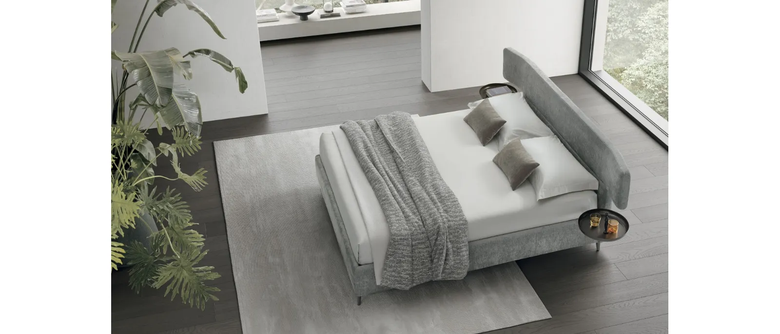 Letto in tessuto Bergè di V&Nice