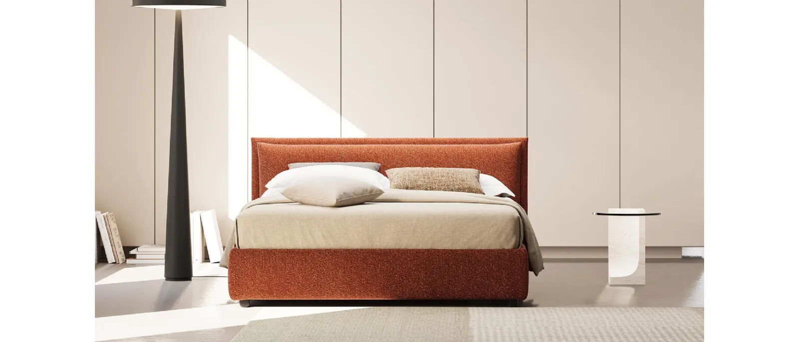 Letto Cloud con contenitore di Divaletti Home