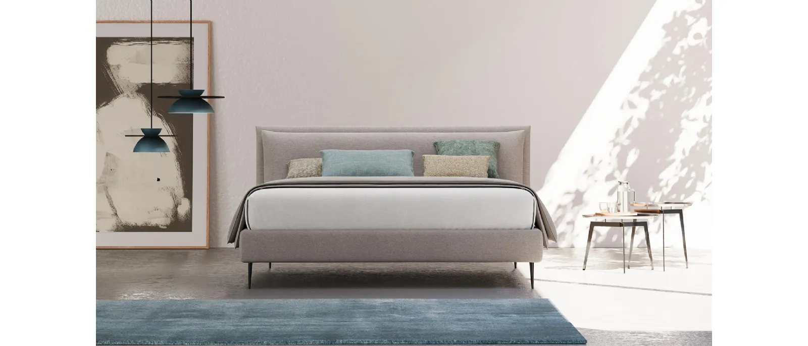 Letto Cloud con contenitore di Divaletti Home