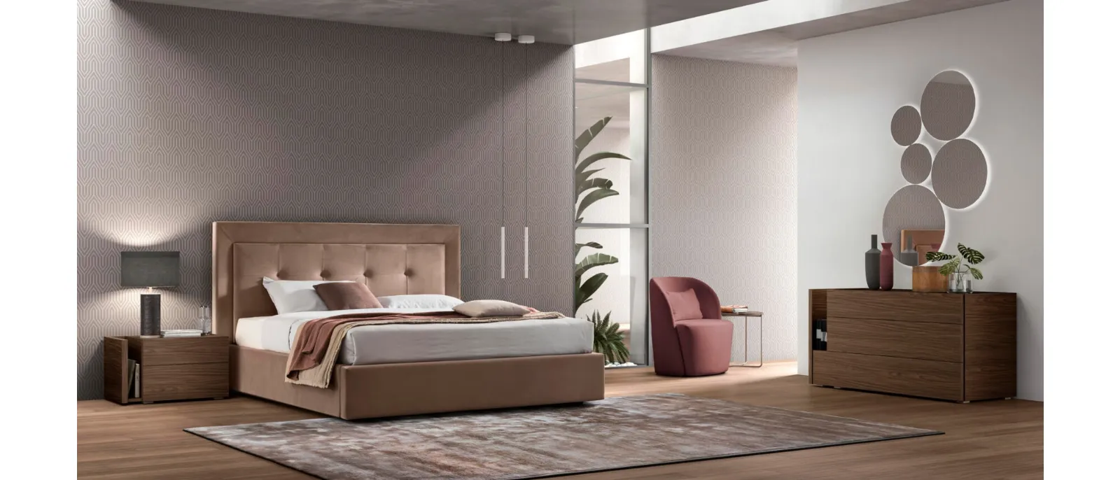Letto con contenitore Deo di Maronese