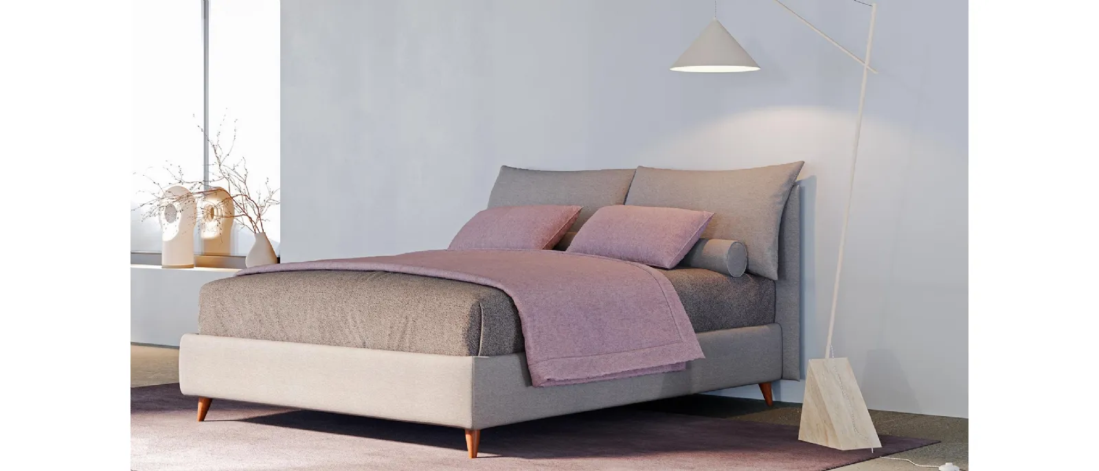 Letto Edgar con contenitore di Divaletti Home