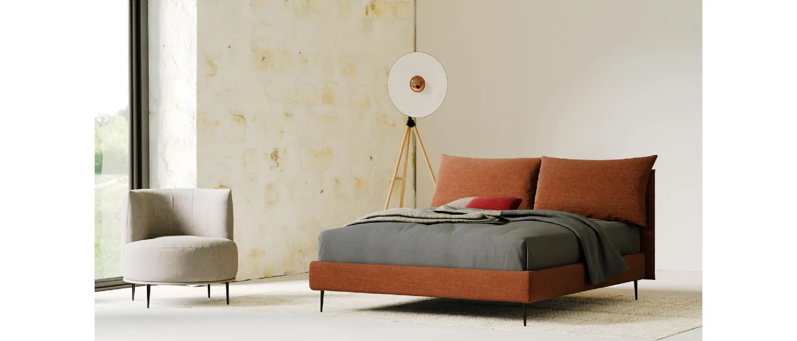 Letto Edgar con contenitore di Divaletti Home