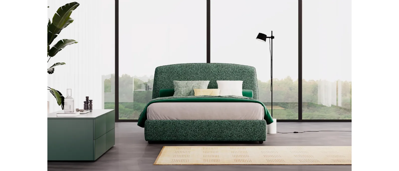 Letto con contenitore Edit di Divaletti Home