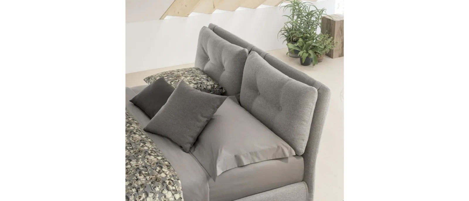 Letto con box contenitore Pitagora di V&Nice