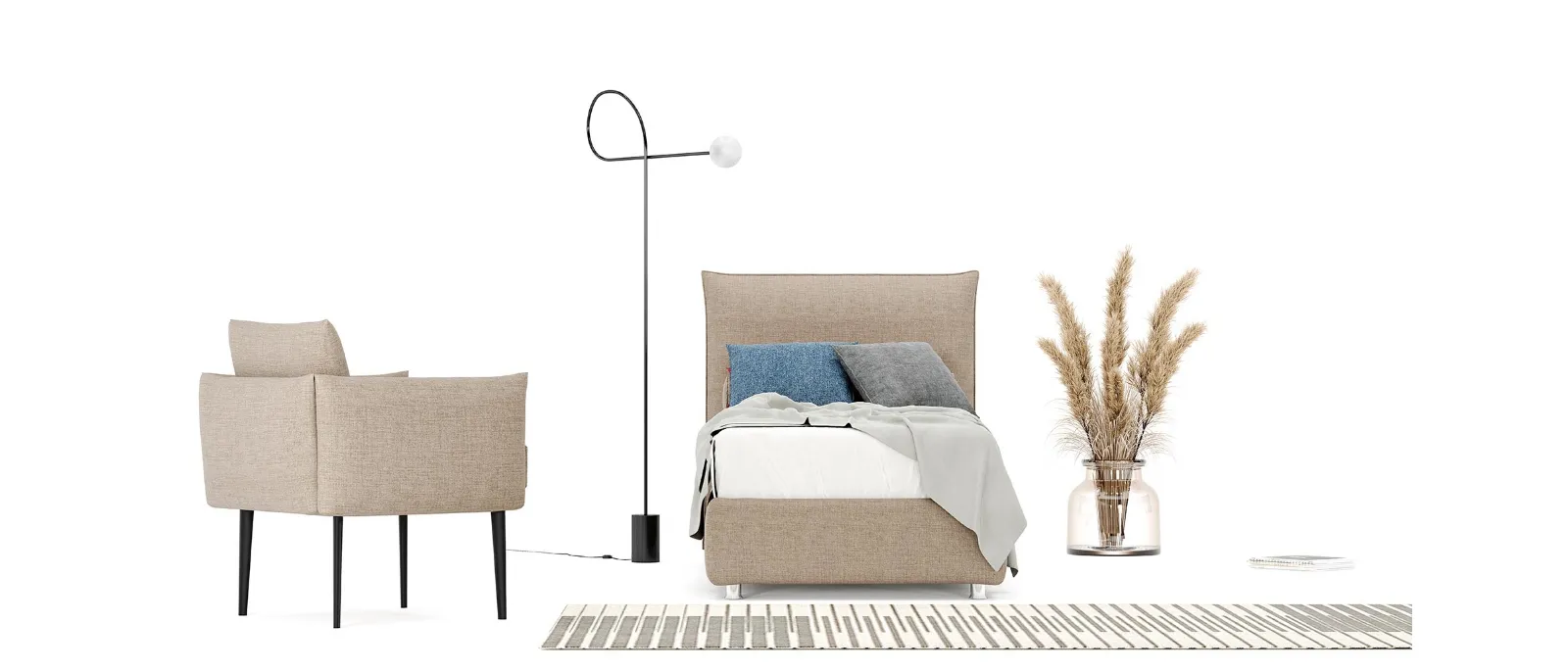 Letto singolo Alex di Divaletti Home