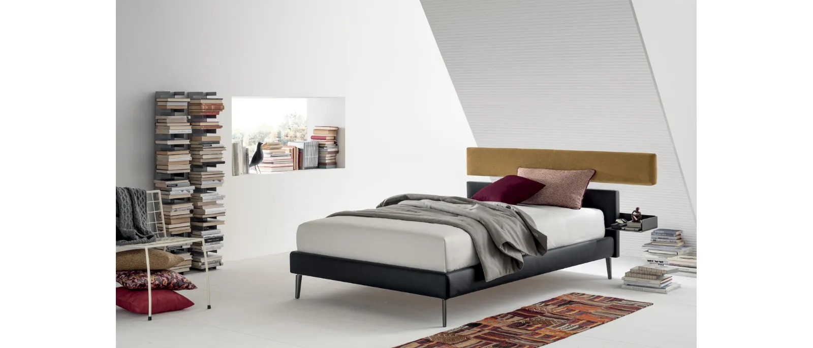 Letto in tessuto Denver di V&Nice