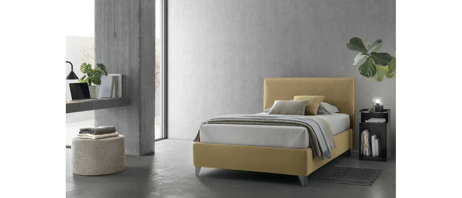 Letto imbottito Mood di V&Nice