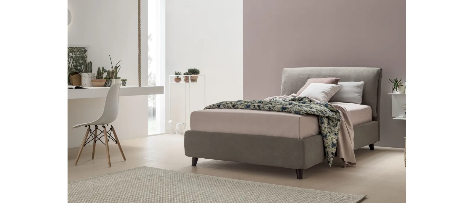 Letto con box contenitore River di V&Nice