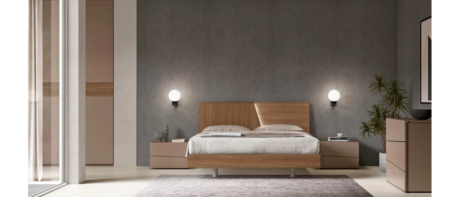 Letto Slide con testiera di Maronese