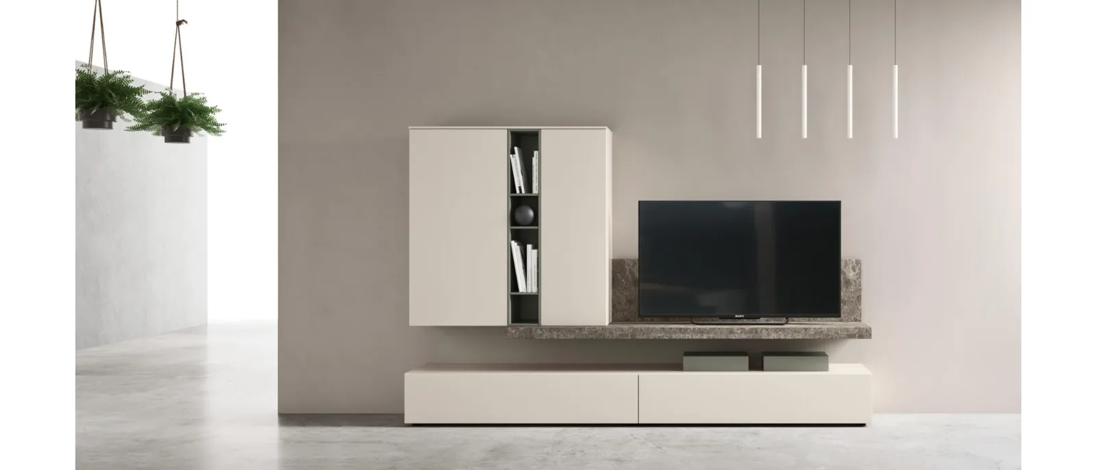 Mobile Porta Tv a terra sm2374 di Maronese
