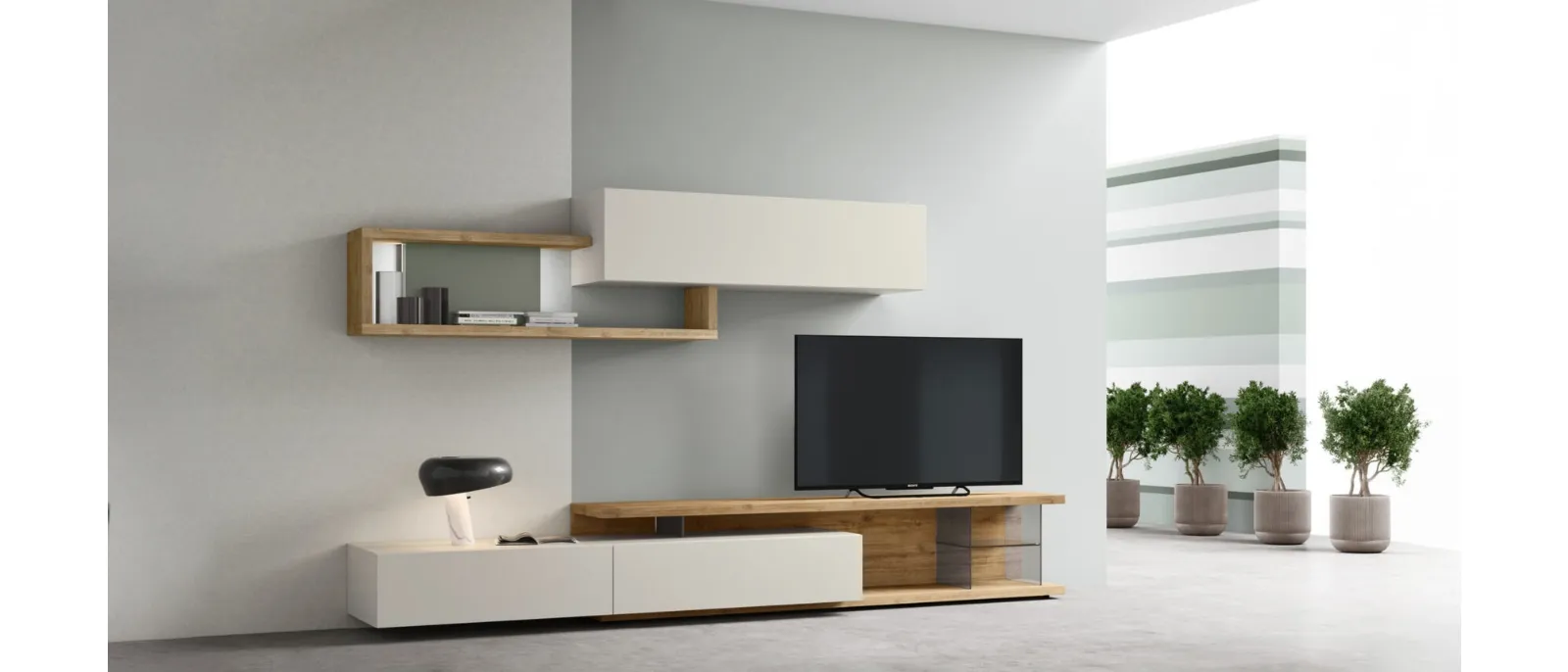 Mobile Porta Tv a terra sm2375 di Maronese