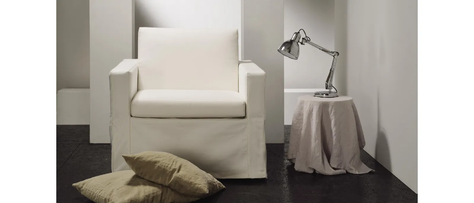  Poltrona Letto piccola e comoda in tessuto Moon Family Bedding