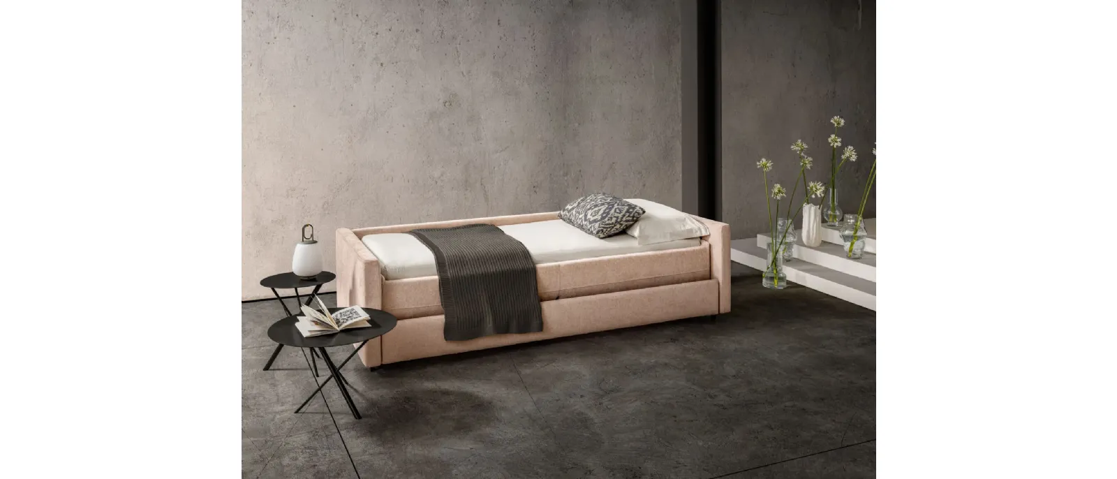 Divano Letto trasformabile Below di Samoa