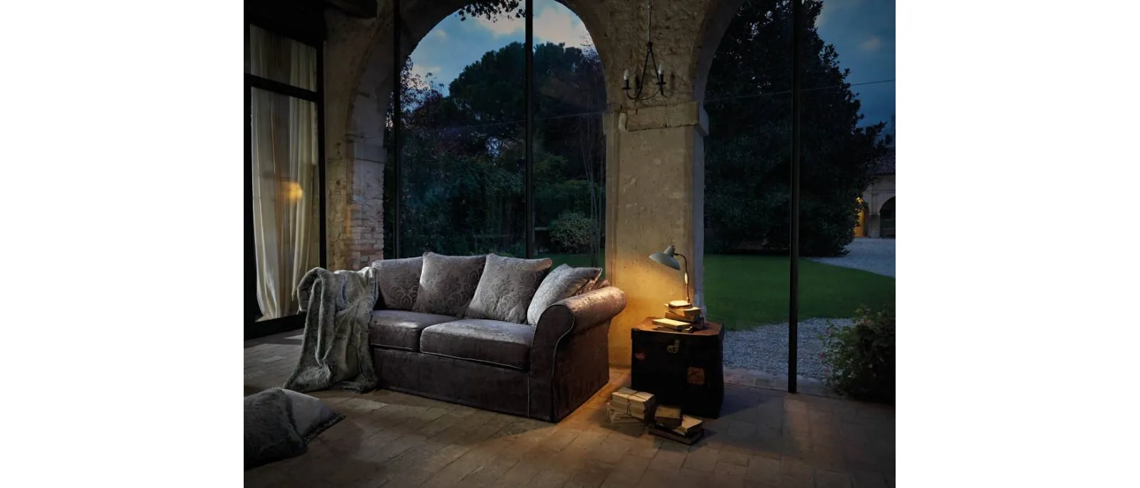 Divano lineare Elite di Samoa