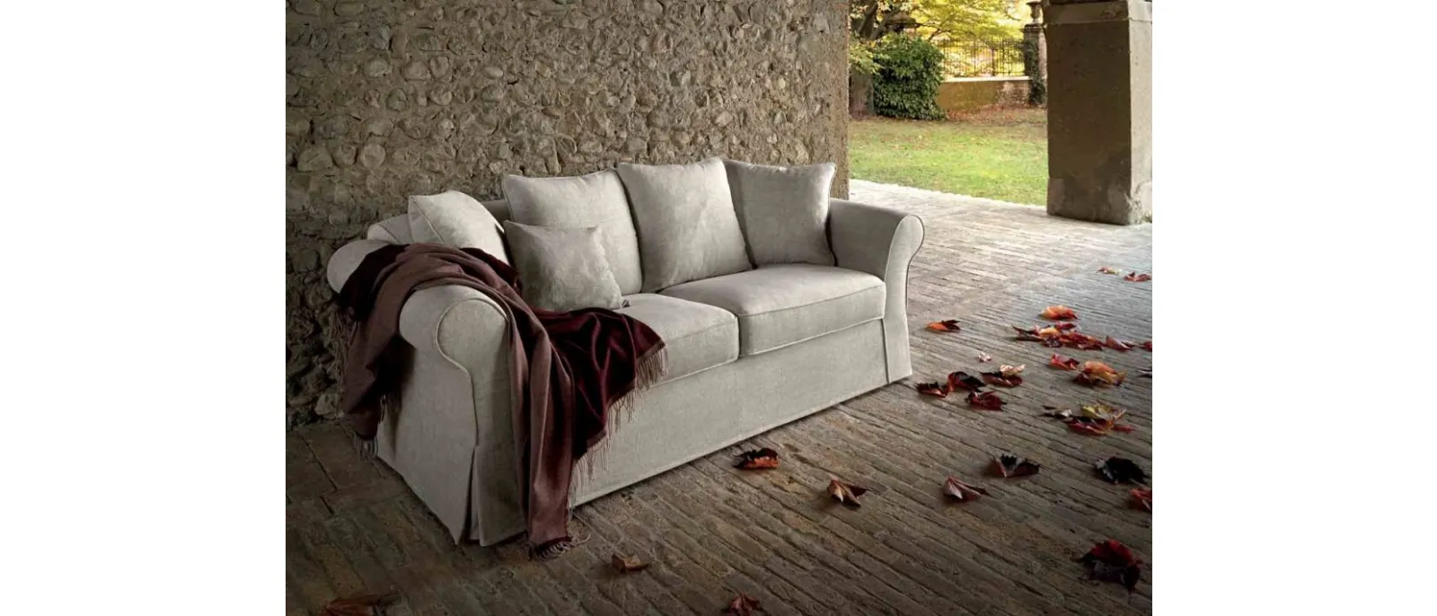 Divano lineare Elite di Samoa