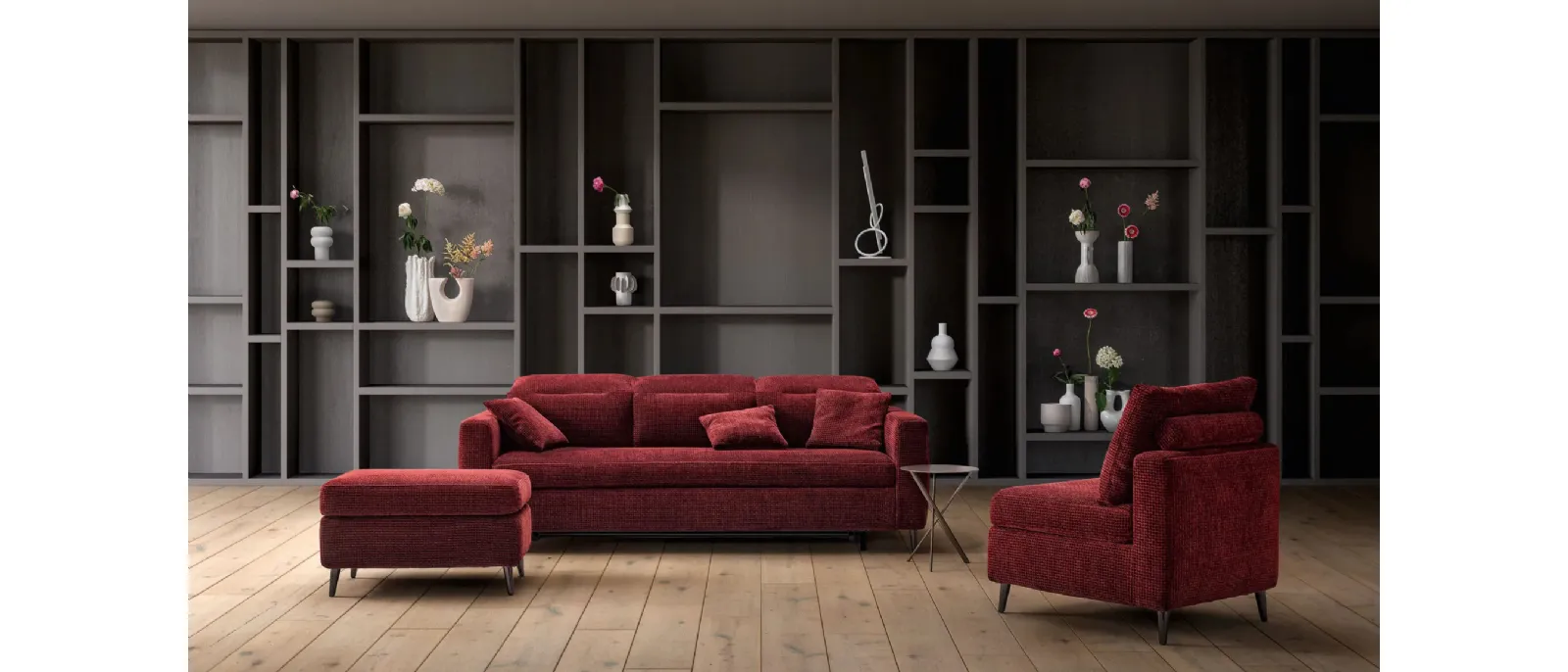 Divano Letto lineare Ghost di Samoa
