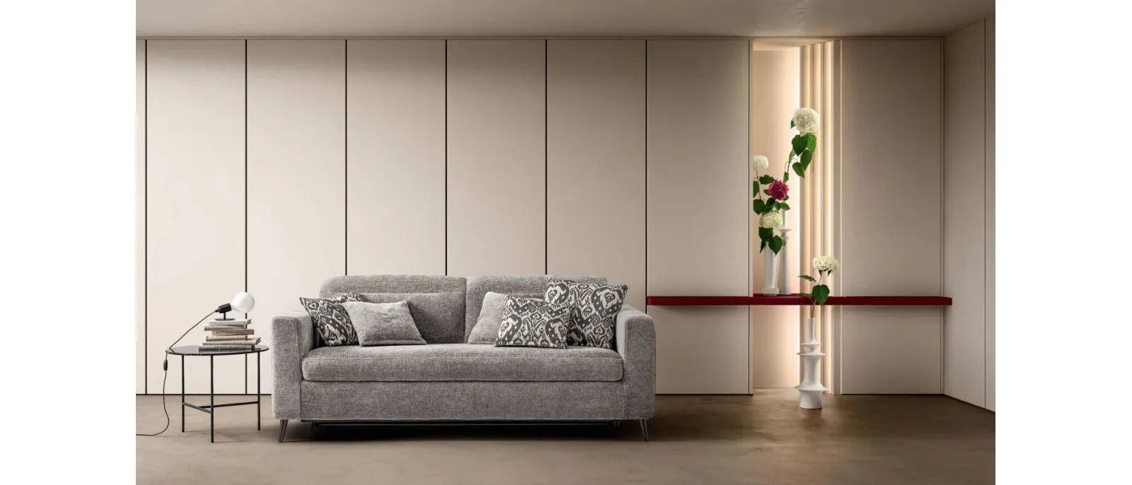 Divano Letto lineare Ghost di Samoa