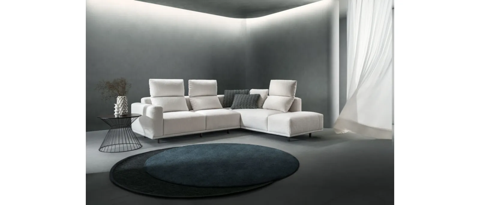 Divano ad angolo Ginny di Samoa