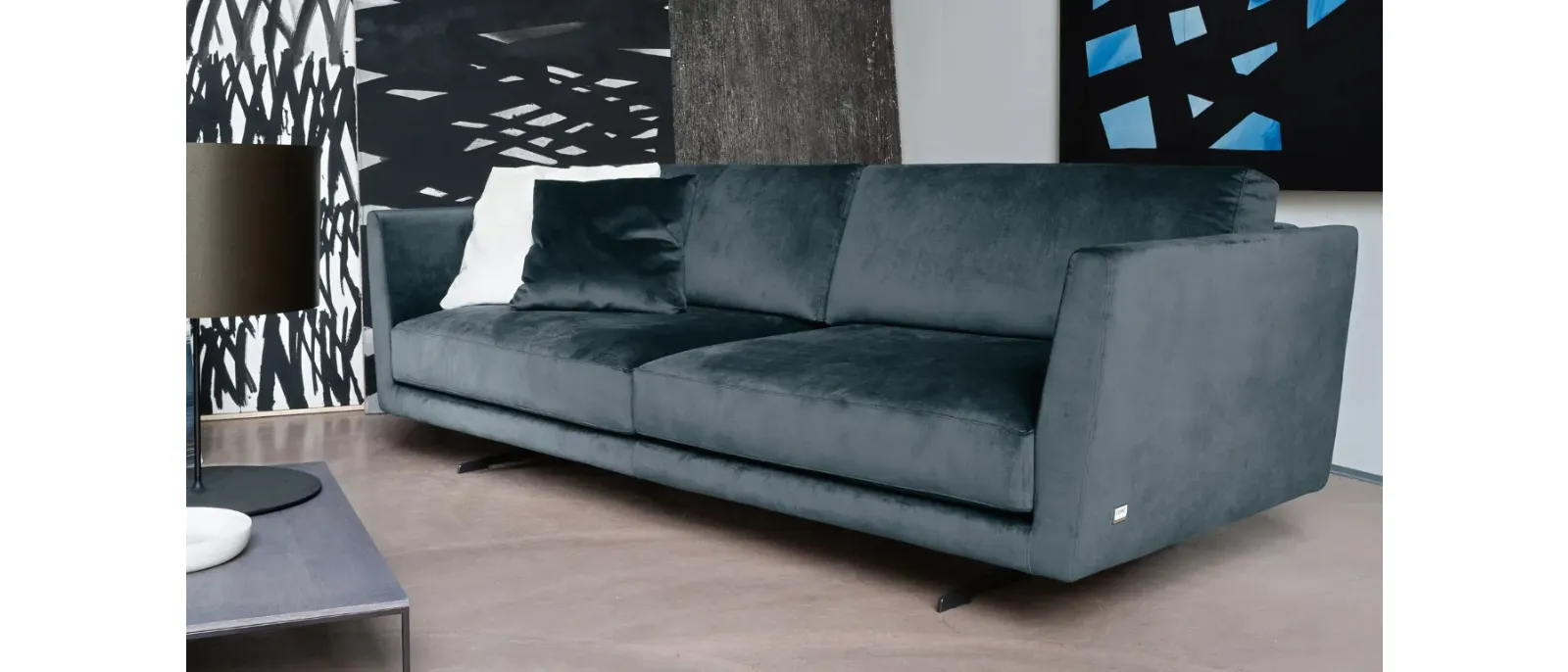 Divano lineare Gregory di Doimo Salotti