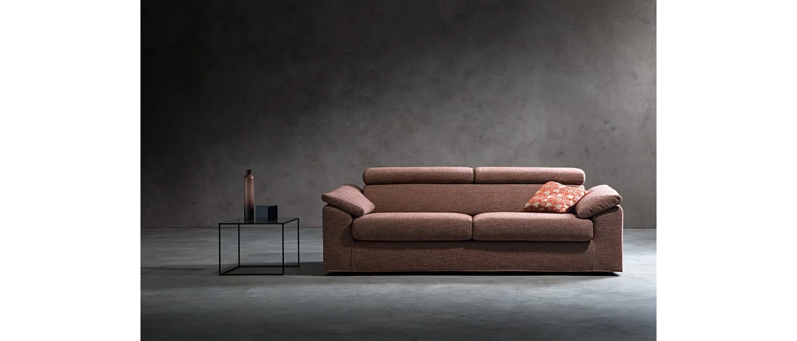 Divano in tessuto con poggiatesta regolabile Loft Special di Samoa
